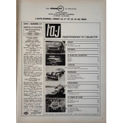 Auto Journal Octobre 1974