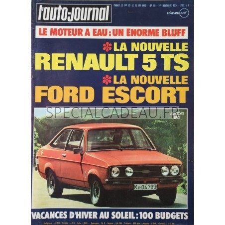 Auto Journal Novembre 1974