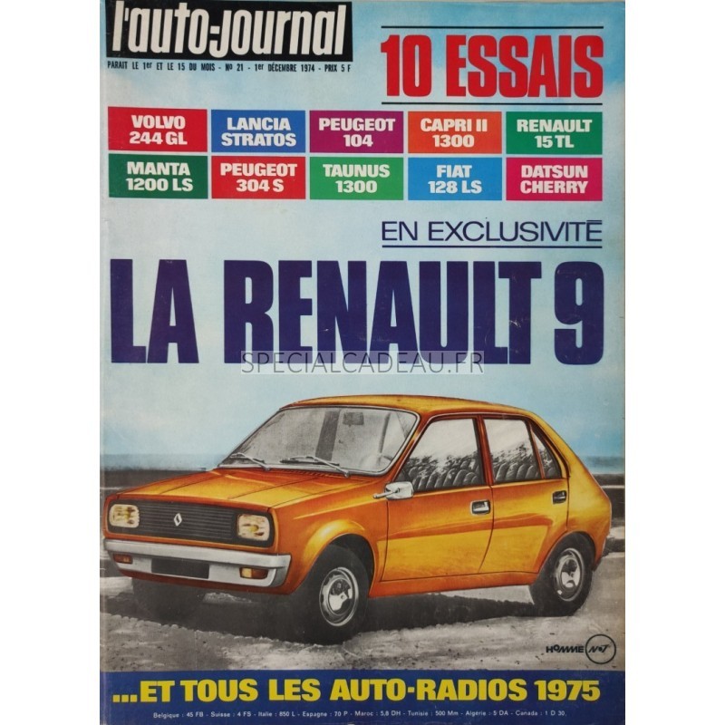 Auto Journal Décembre 1974