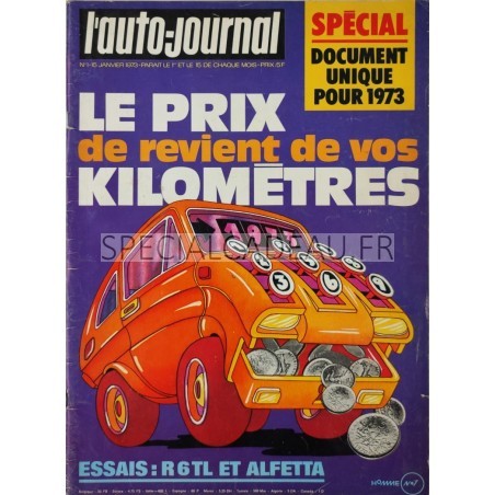 Auto Journal Janvier 1973