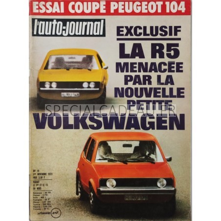 Auto Journal Novembre 1973