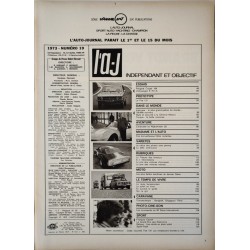 Auto Journal Novembre 1973