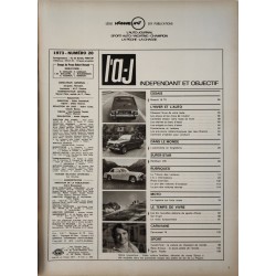 Auto Journal Novembre 1973