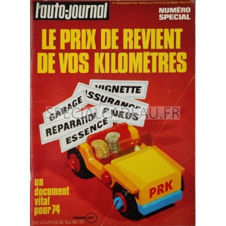 Auto Journal Janvier 1974