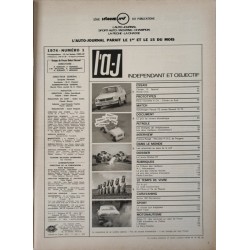 Auto Journal Janvier 1974