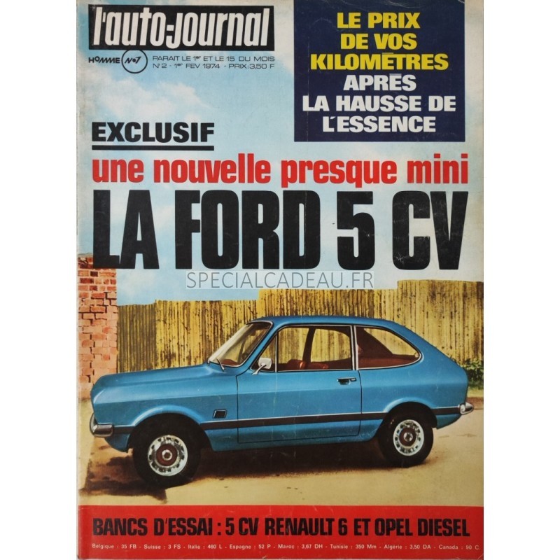 Auto Journal Février 1974