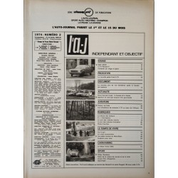Auto Journal Février 1974