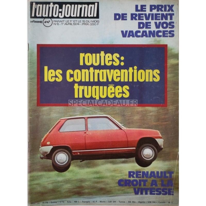 Auto Journal Avril 1974