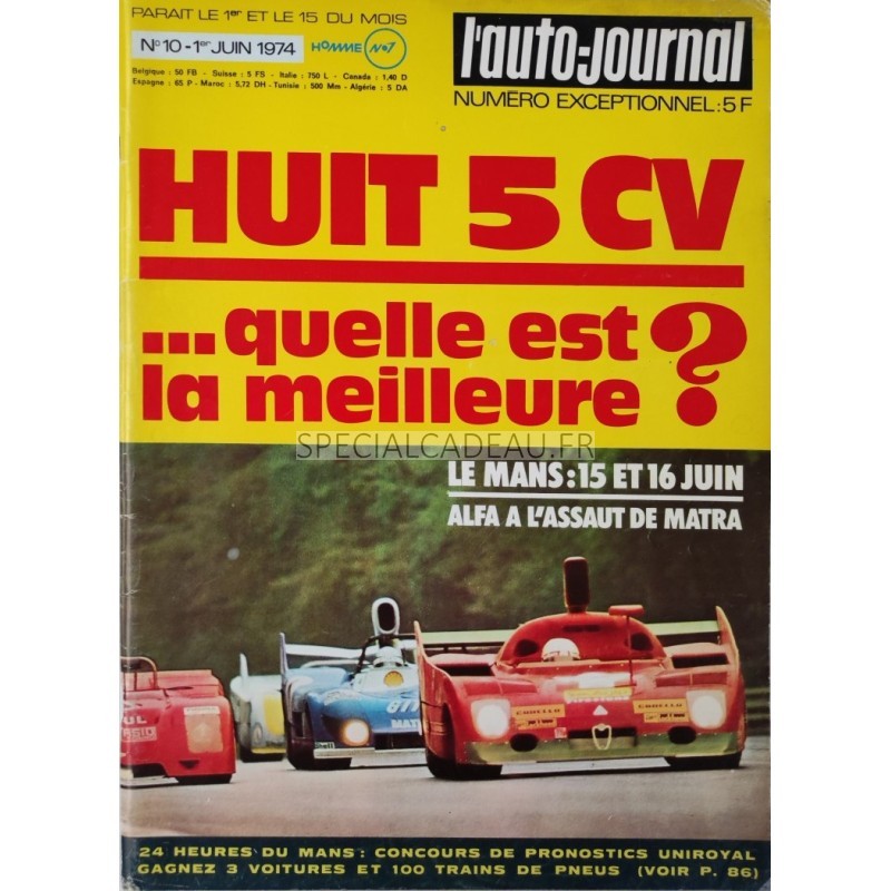 Auto Journal Juin 1974