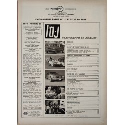 Auto Journal Juin 1974