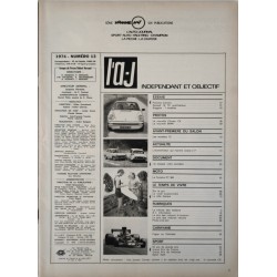 Auto Journal Août 1974