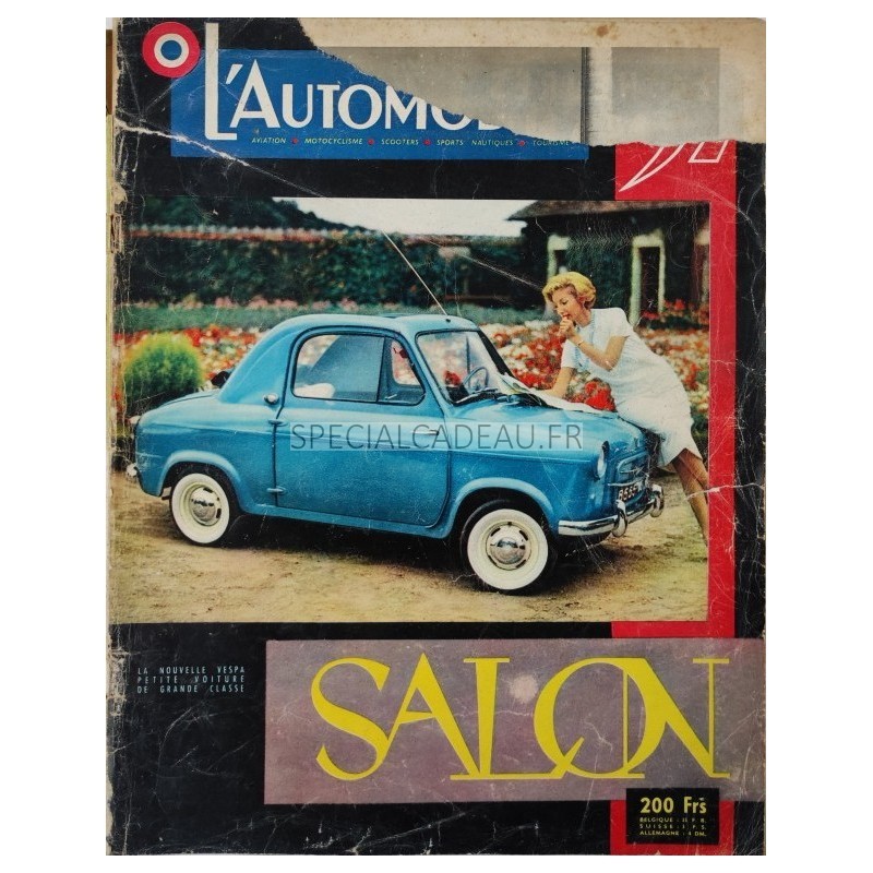 Automobile Salon 1957  Octobre 1957
