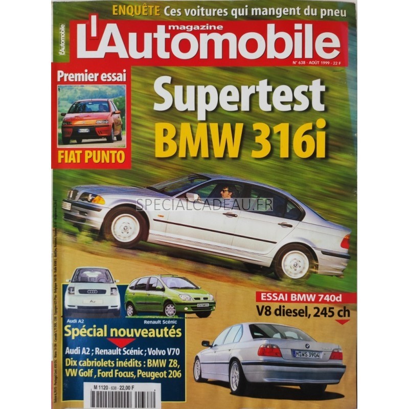 Automobile Magazine Août 1999
