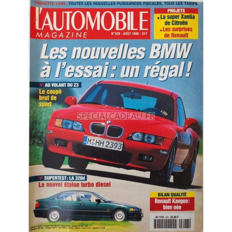Automobile Magazine Août 1998