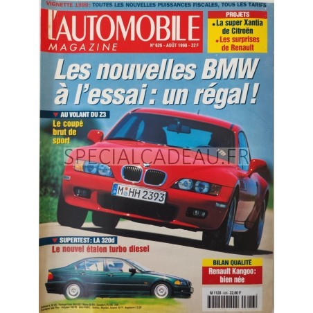 Automobile Magazine Août 1998