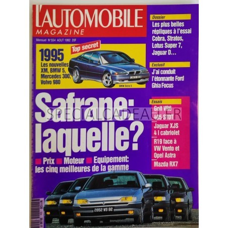 Automobile Magazine Août 1992