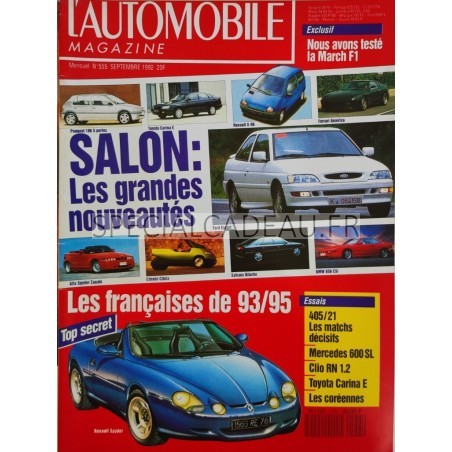 Automobile Magazine Septembre 1992