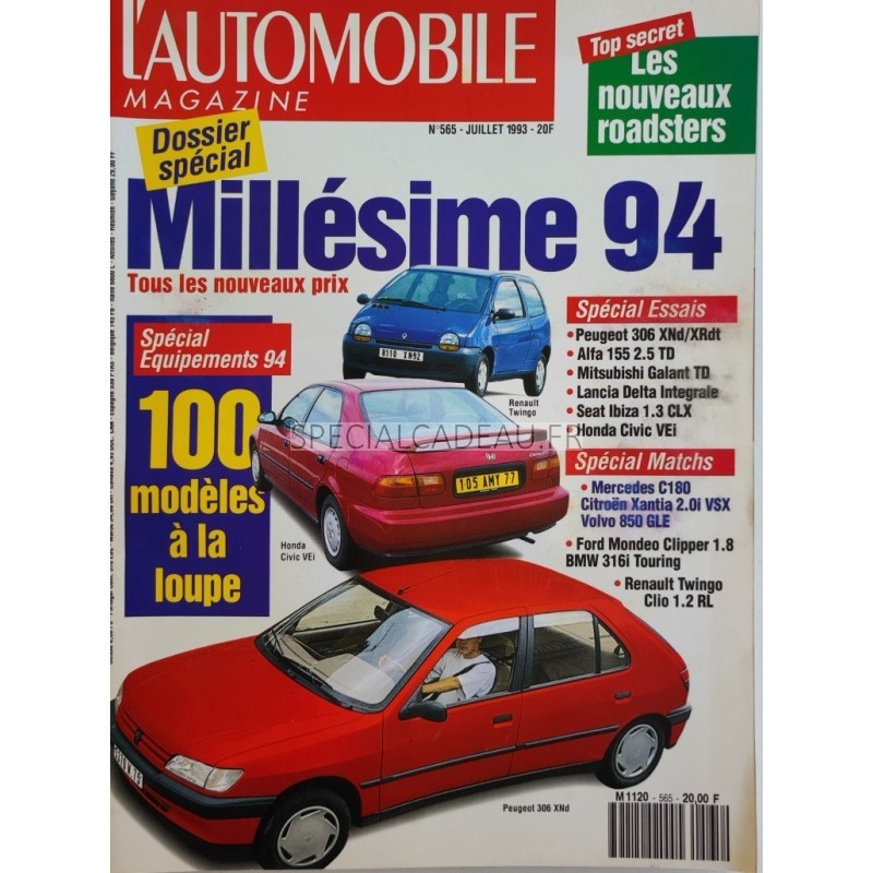 Automobile Magazine Juillet 1993