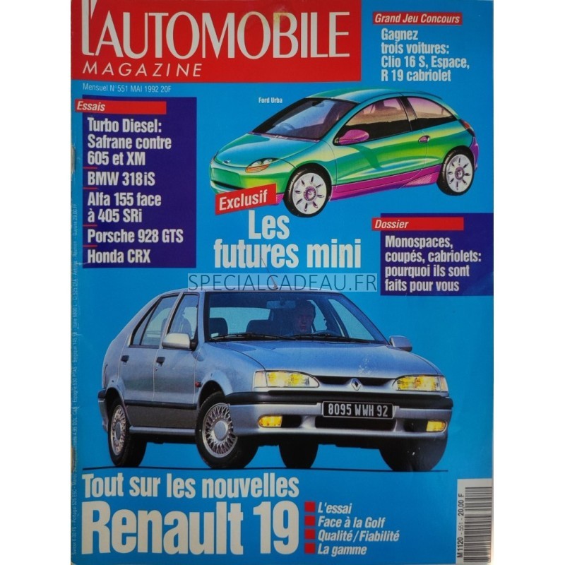 Automobile Magazine Mai 1992