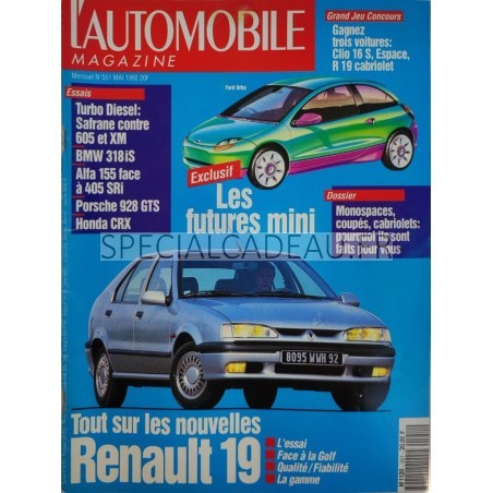 Automobile Magazine Mai 1992