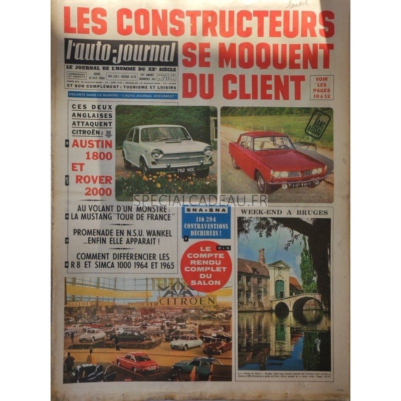 Auto Journal Octobre 1964