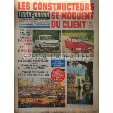 Auto Journal Octobre 1964