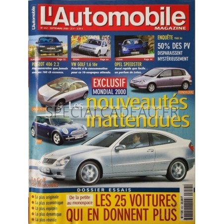 Automobile Magazine Septembre 2000