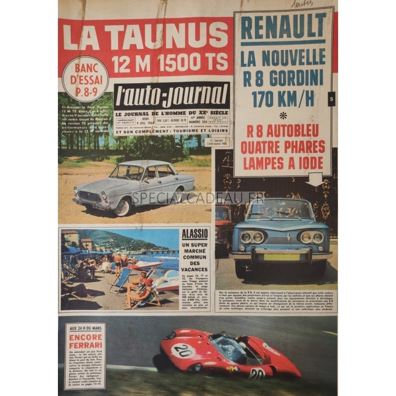 Auto Journal Juillet 1964 Auto Journal Juillet 1964