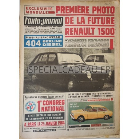 Auto Journal Novembre 1963