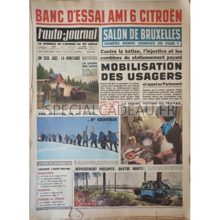 Auto Journal Janvier 1963