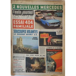 Auto Journal Décembre 1962