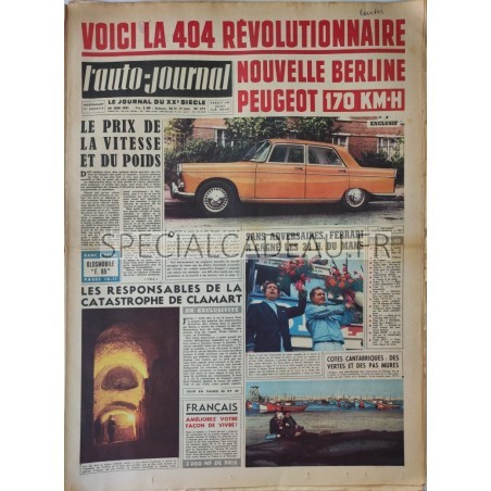 Auto Journal Juin 1961