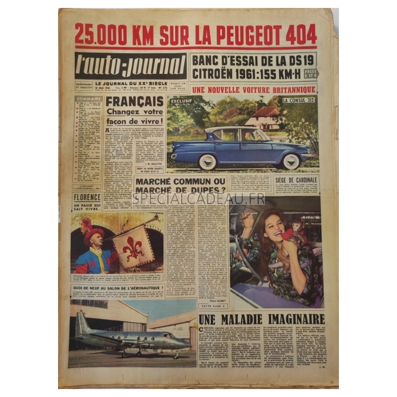 Auto Journal Mai 1961