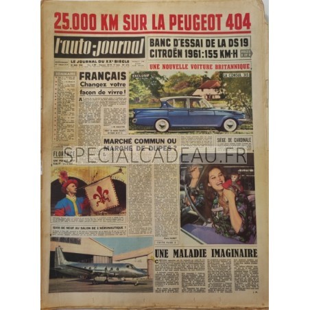 Auto Journal Mai 1961