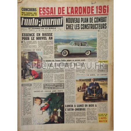 Auto Journal Décembre 1960