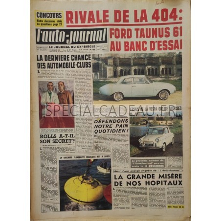 Auto Journal Décembre 1960