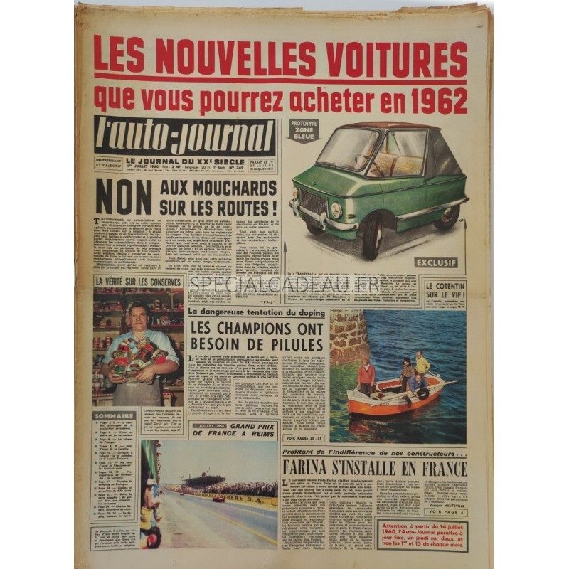 Auto Journal Juillet 1960