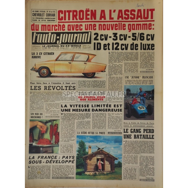 Auto Journal Mai 1960 Auto Journal Mai 1960