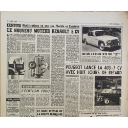 Auto Journal Avril 1960