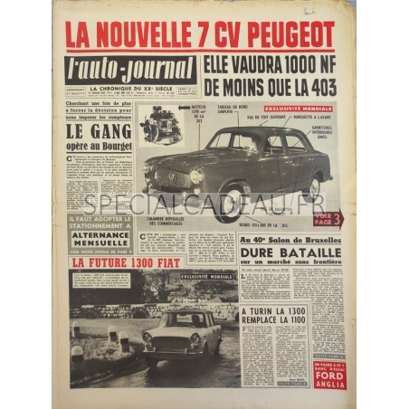 Auto Journal Février 1960