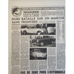 Auto Journal Février 1960