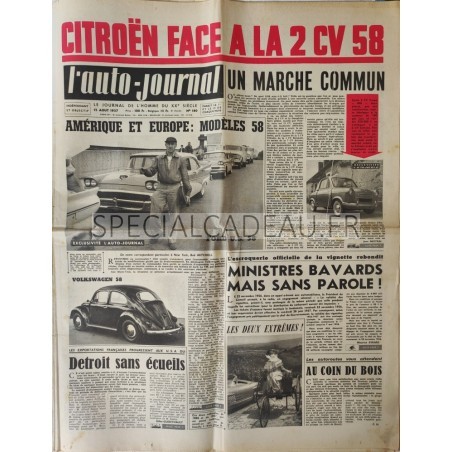 Auto Journal Août 1957