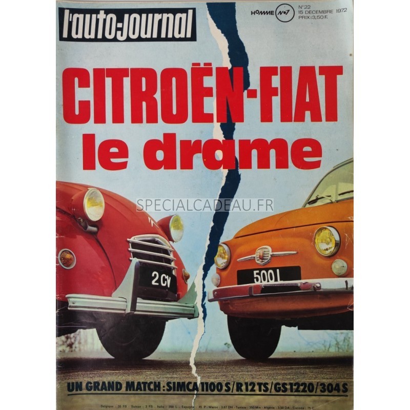 Auto Journal Décembre 1972
