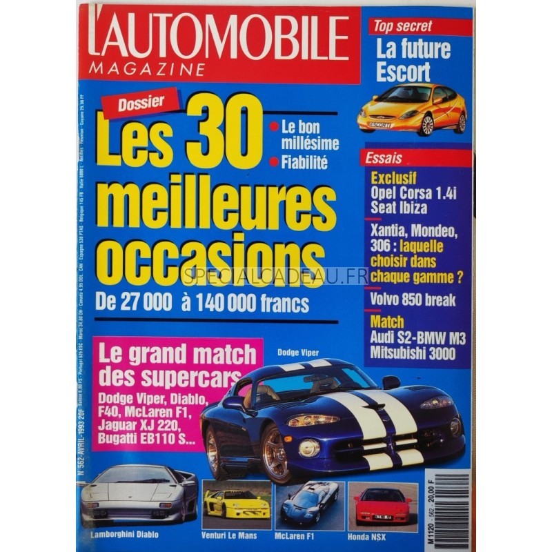 Automobile Magazine Avril 1993