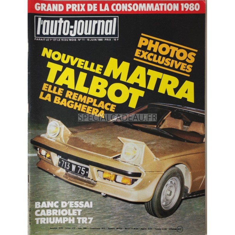 Auto Journal Juin 1980