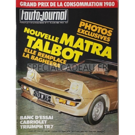 Auto Journal Juin 1980