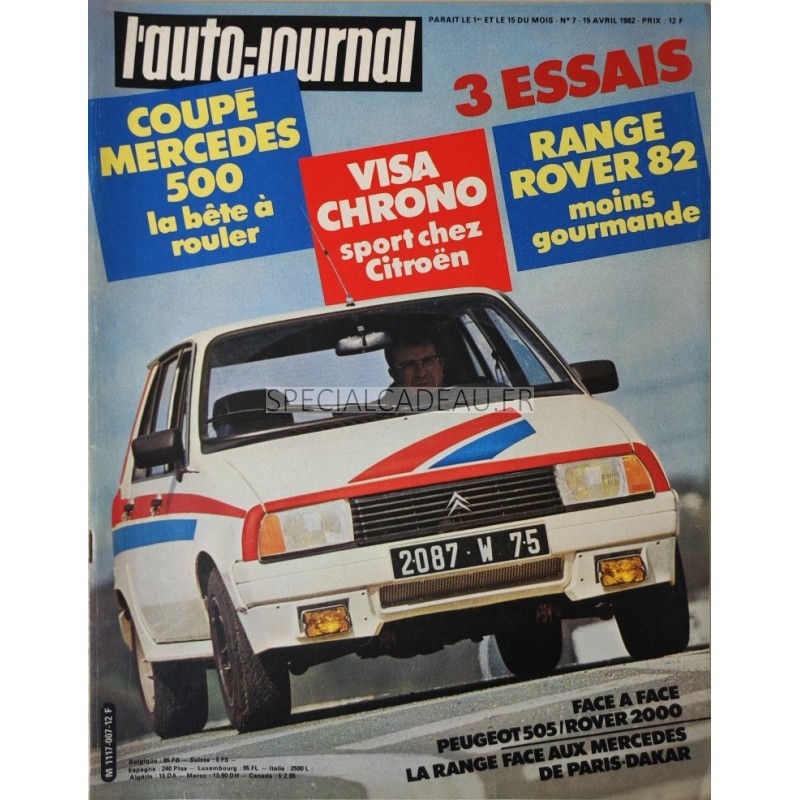 Auto Journal Avril 1982