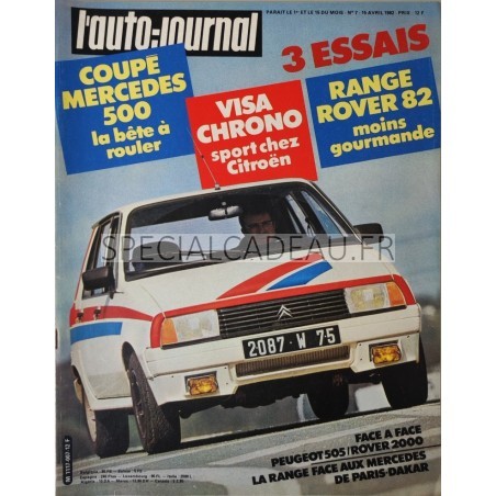 Auto Journal Avril 1982