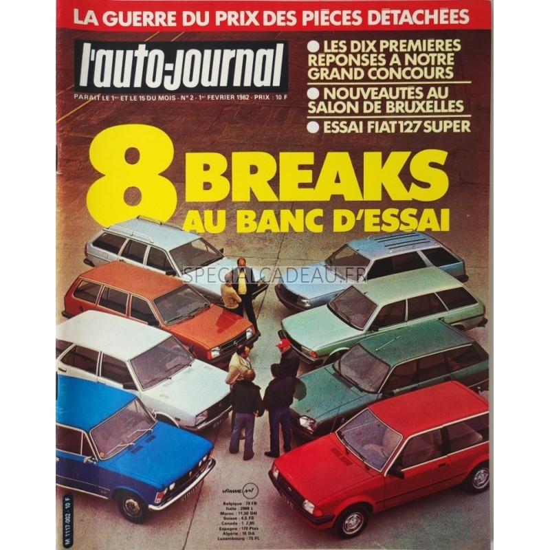 Auto Journal Février 1982