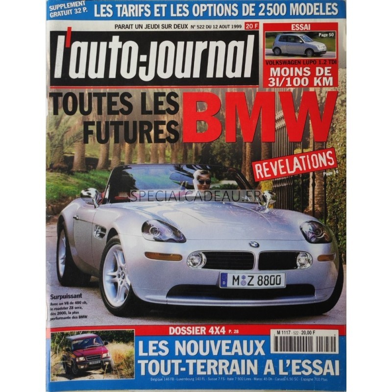 Auto Journal Août 1999